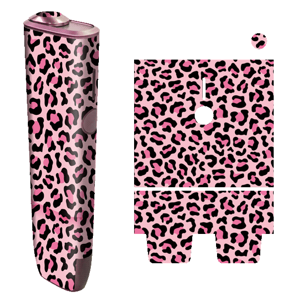 イルマワン専用シール（ヒョウ柄）（ピンク）