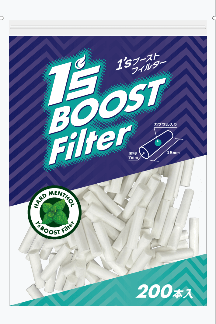 1’s BOOST フィルター ハードメンソール