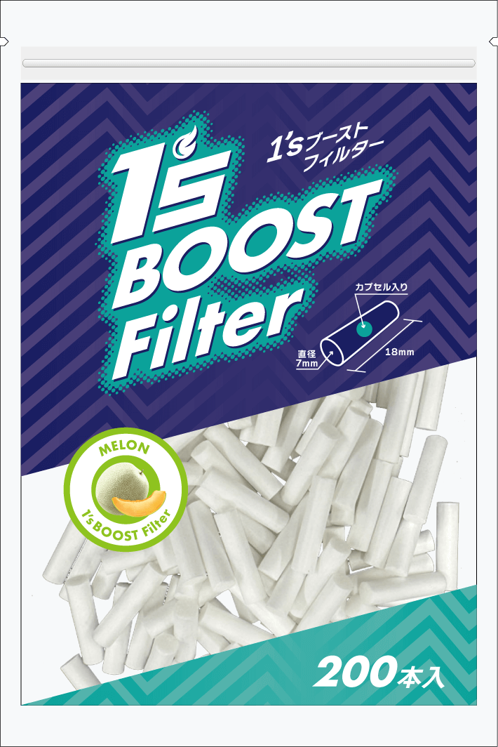 1’s BOOST フィルター メロン